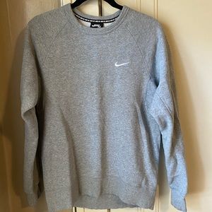 Gray Nike Crewneck Sweatshirt